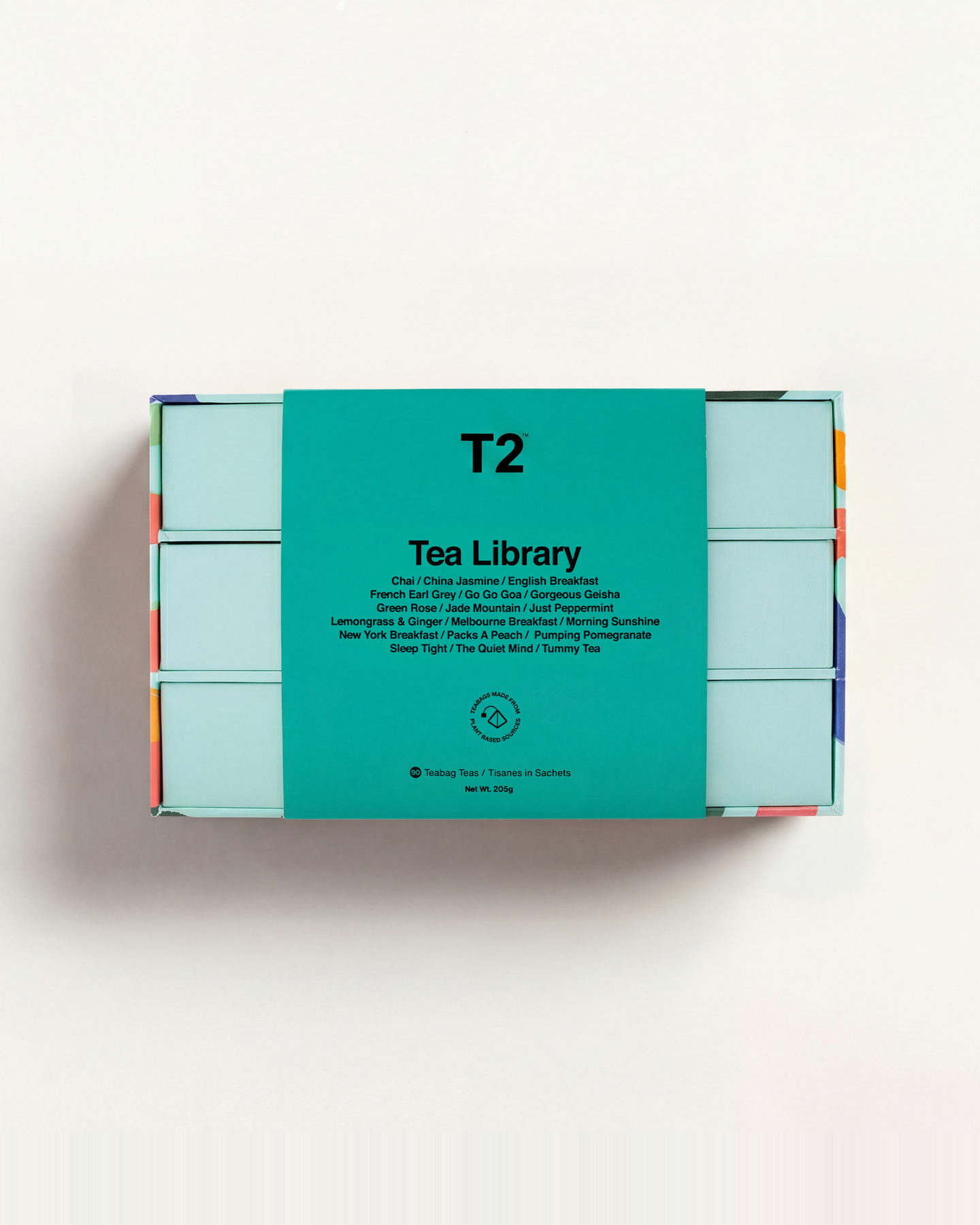 T2 Tea Library 90 Tea Bag Sachet Gift Set — T2 Tea | Voyage Collections