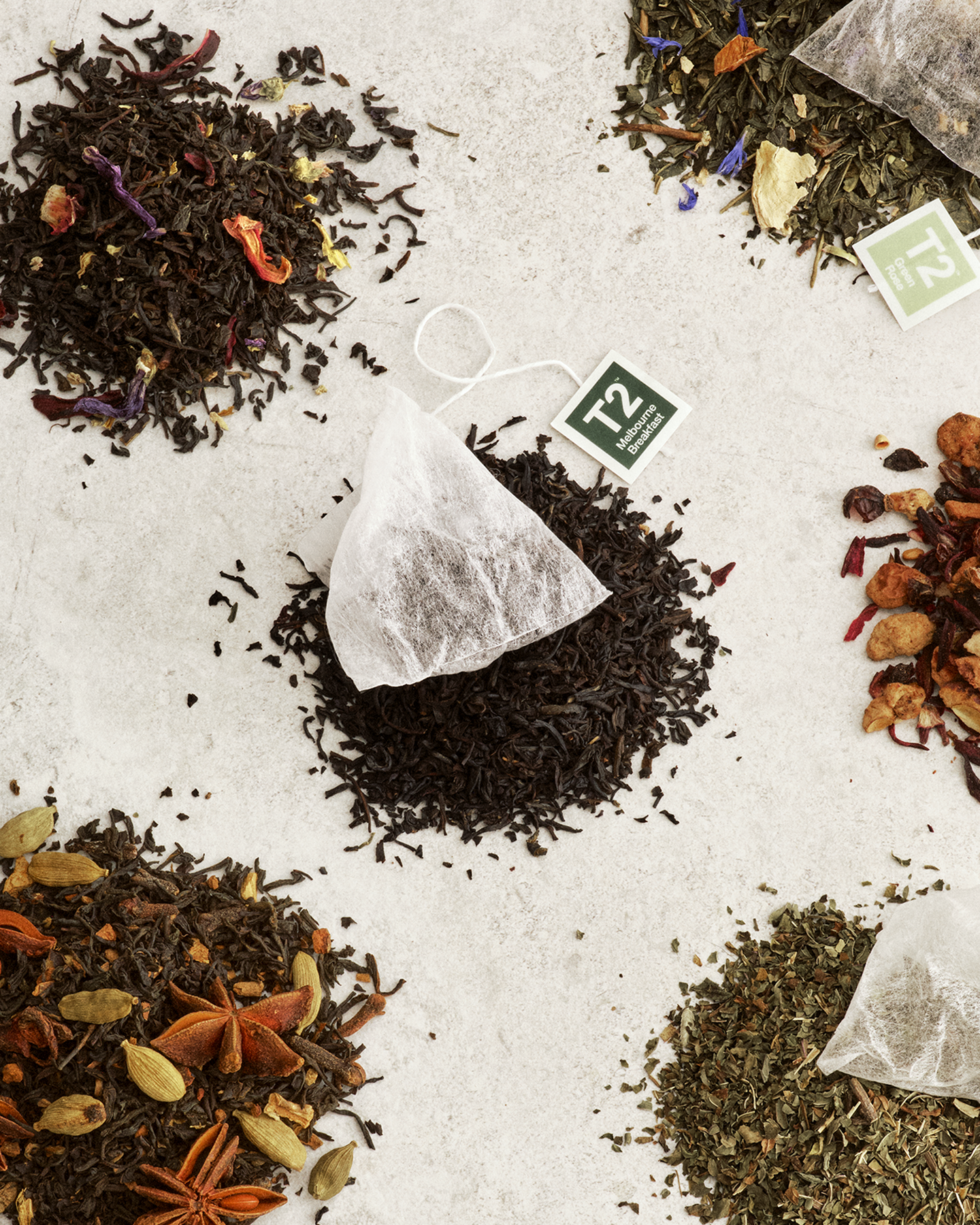 T2 Tea Library 90 Tea Bag Sachet Gift Set — T2 Tea | Voyage Collections