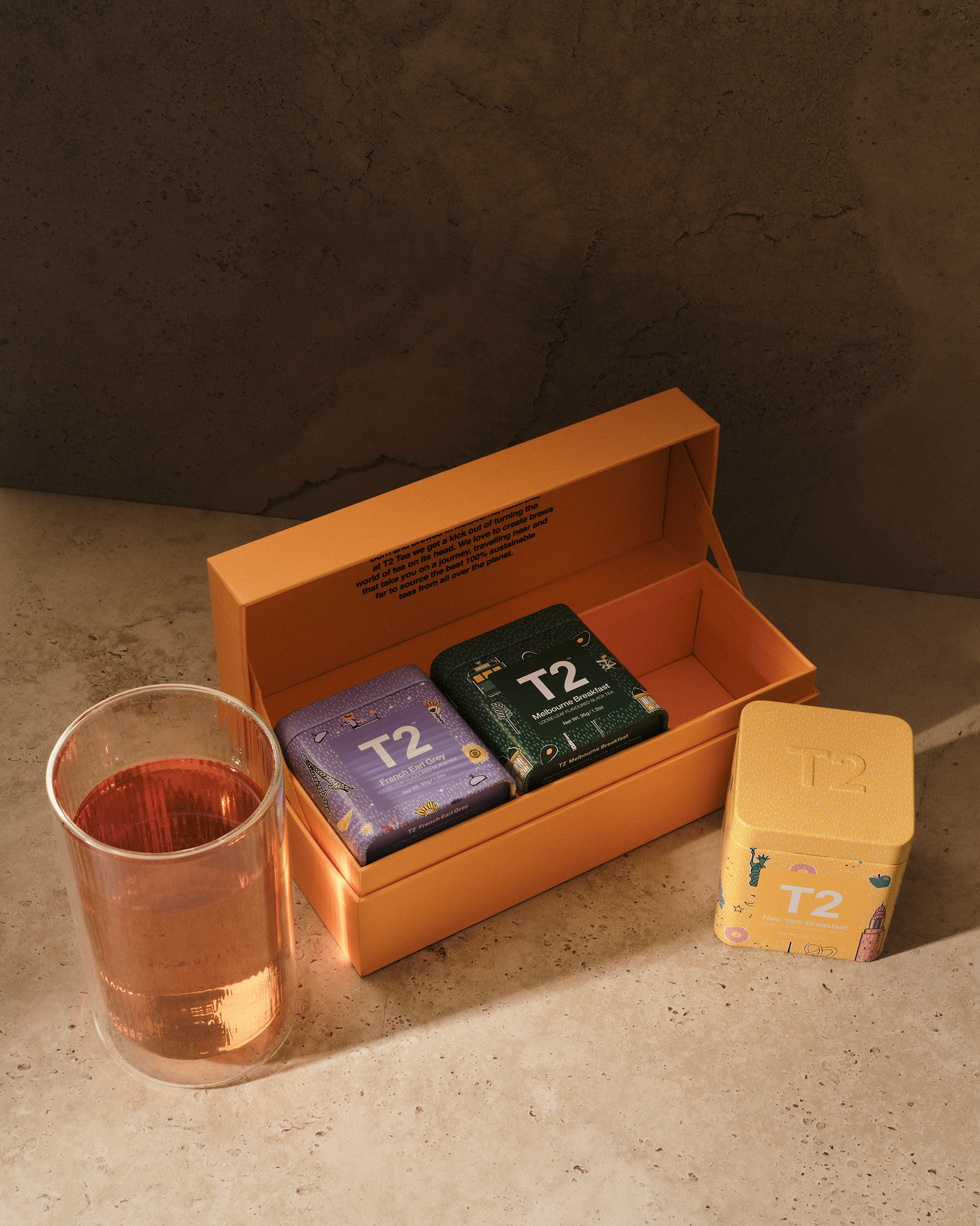 T2 Best in Black Loose Leaf Tea Gift Tin Set — T2 Tea | Voyage Collections