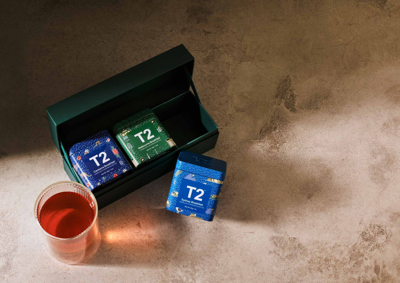 T2 Herbal Harvest Caffeine-Free Tea Gift Tin Set — T2 Tea | Voyage ...