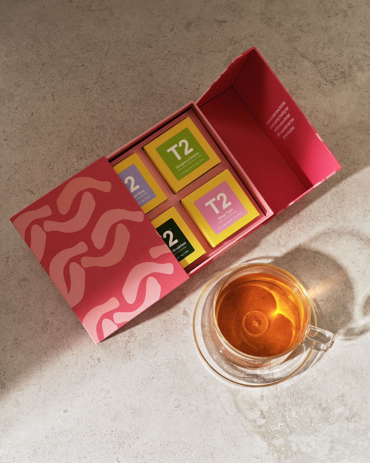 T2 Hall of Fame Tea Bag Mini Cube Gift Set — T2 Tea | Voyage Collections