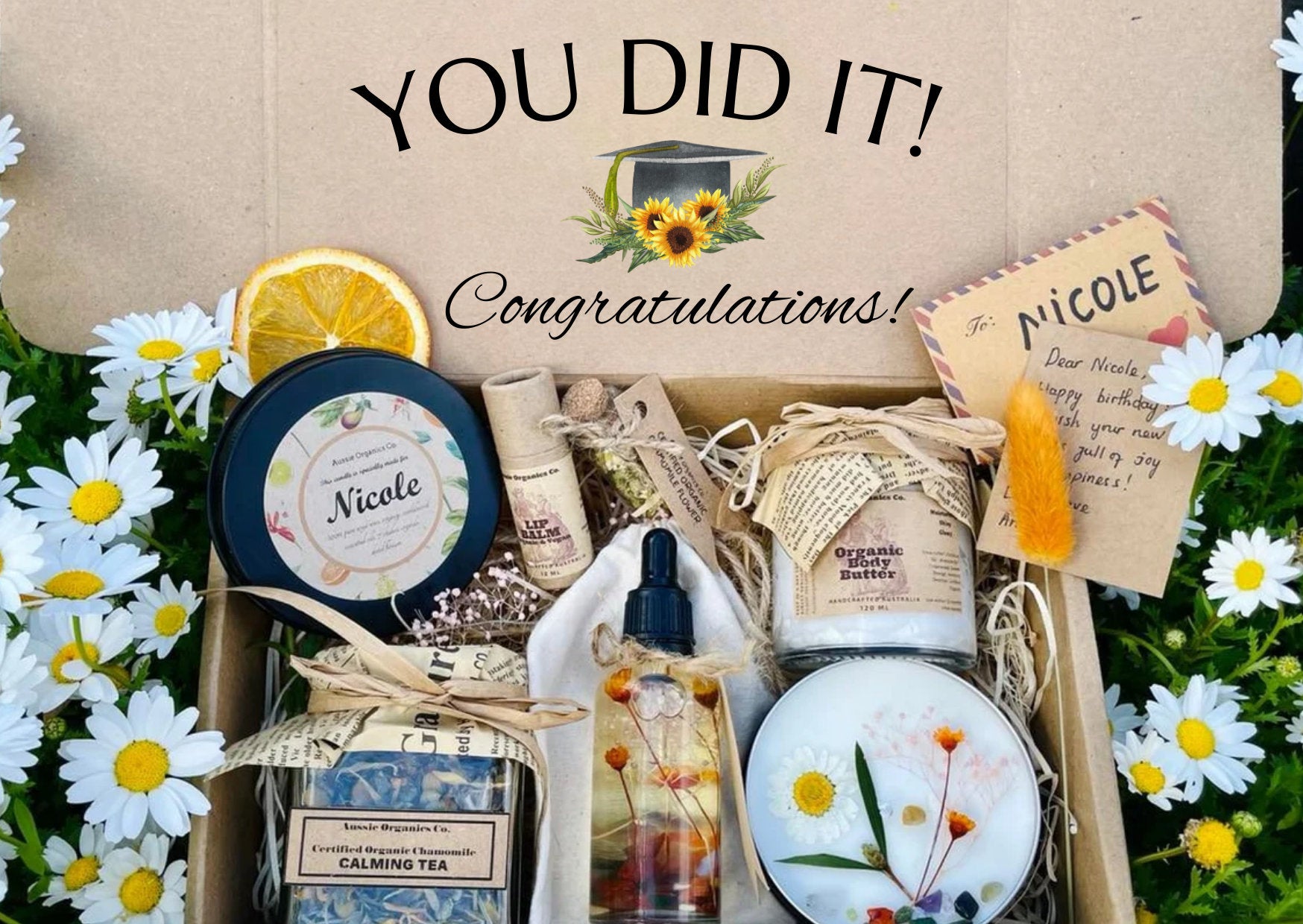 Graduation gift box | Personalised gift | Class of 2024 gift | Care Pa