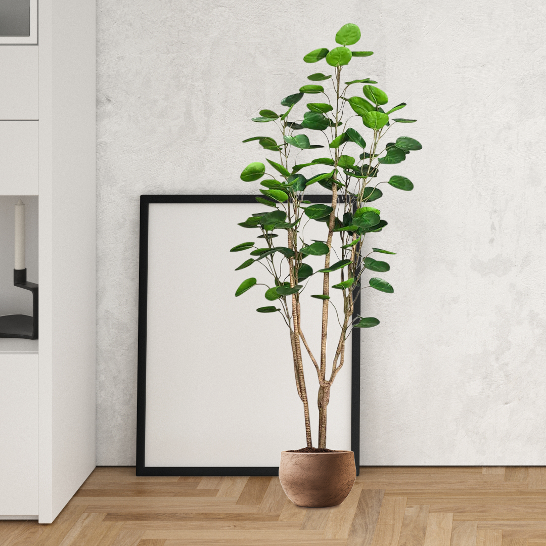 SOGA 180cm Plastic Potted Polyscias Scutellaria Plant Home Garden Artificial Tree, Home Decor