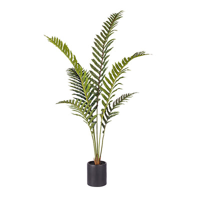 SOGA 150cm Artificial Green Rogue Hares Foot Fern Tree Fake Tropical Indoor Plant Home Office Decor