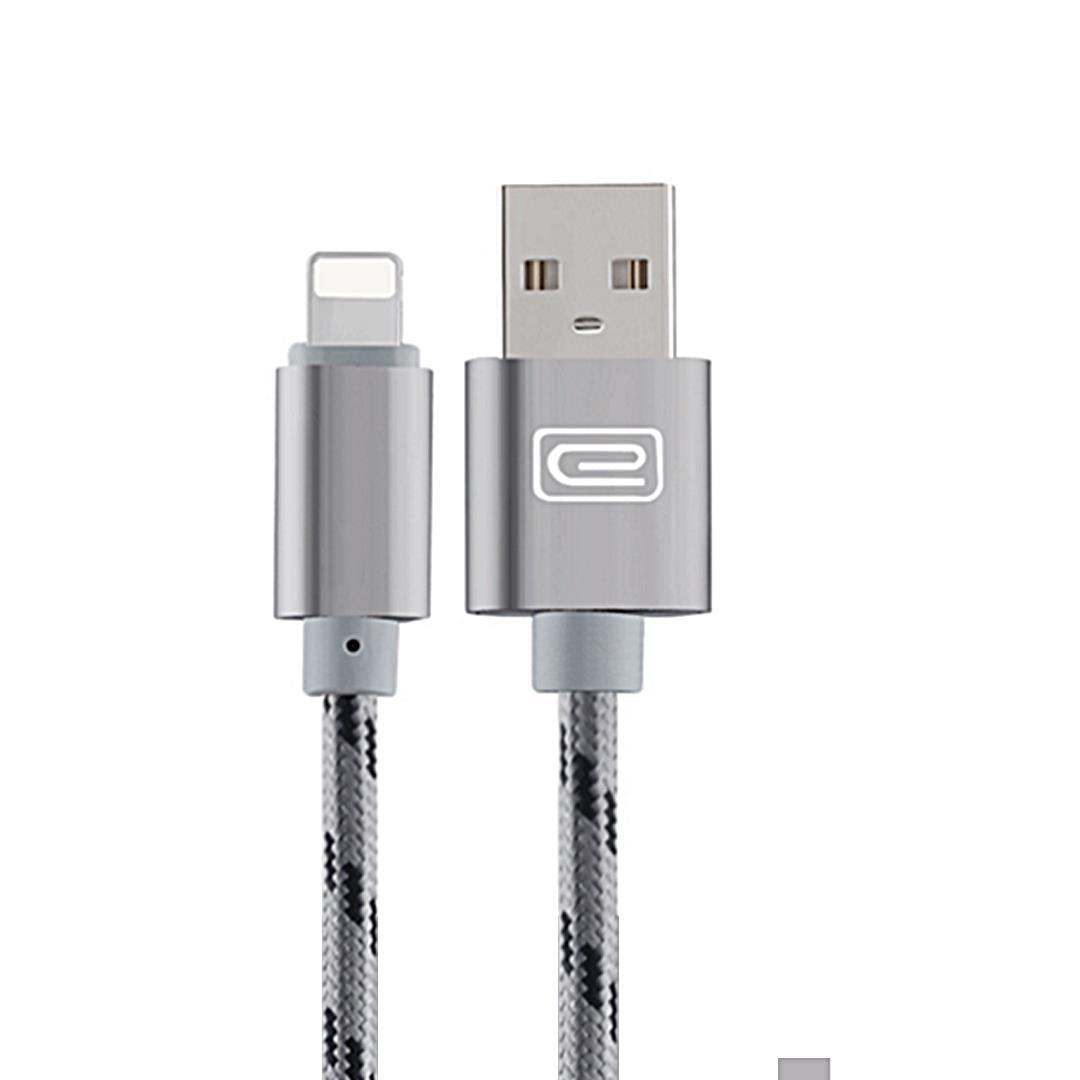 Durable 1.5 Meter Nylon Micro Usb Cable for iPhone 2.0A Copper Cord in 5 Colours