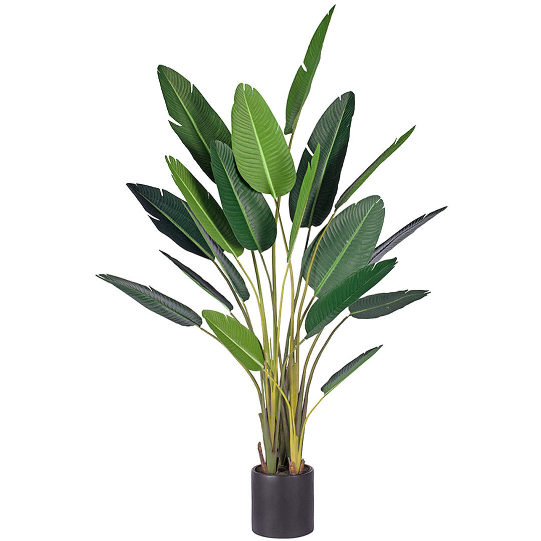 SOGA 245cm Artificial Giant Green Birds of Paradise Tree Fake Tropical Indoor Plant Home Office Decor