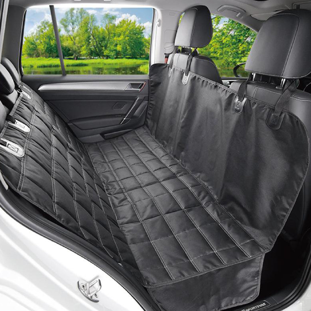 SOGA 2X Luxury Car Trunk Pet Mat Boot Cargo Liner Waterproof Seat Cover Protector Hammock Non-Slip Pet Travel Essentials