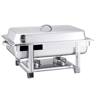 SOGA 2X Triple Tray Stainless Steel Chafing Catering Dish Food Warmer