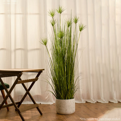 SOGA 2X 150cm Green Artificial Indoor Potted Papyrus Plant Tree Fake Simulation Decorative