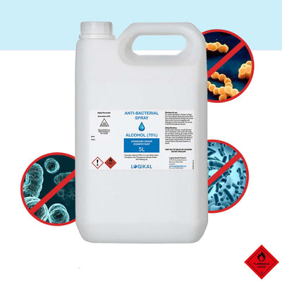 5L Standard Grade Disinfectant Anti-Bacterial Alcohol