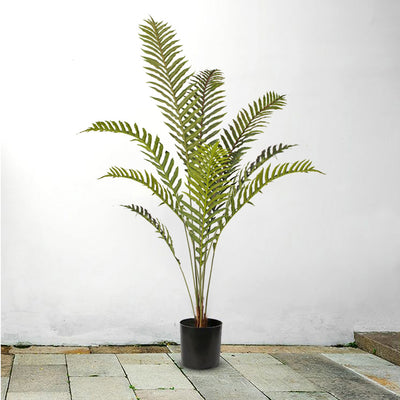 SOGA 2X 160cm Green Artificial Indoor Rogue Areca Palm Tree Fake Tropical Plant Home Office Decor