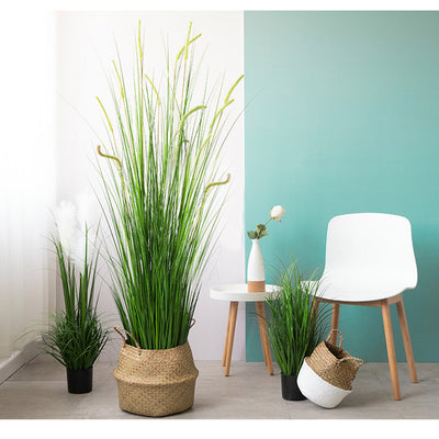 SOGA 2X 150cm Green Artificial Indoor Potted Reed Grass Tree Fake Plant Simulation Decorative