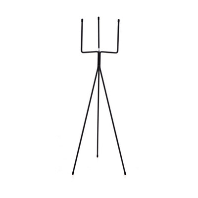 SOGA 80cm Tripod Flower Pot Plant Stand with Pink Flowerpot Holder Rack Indoor Display