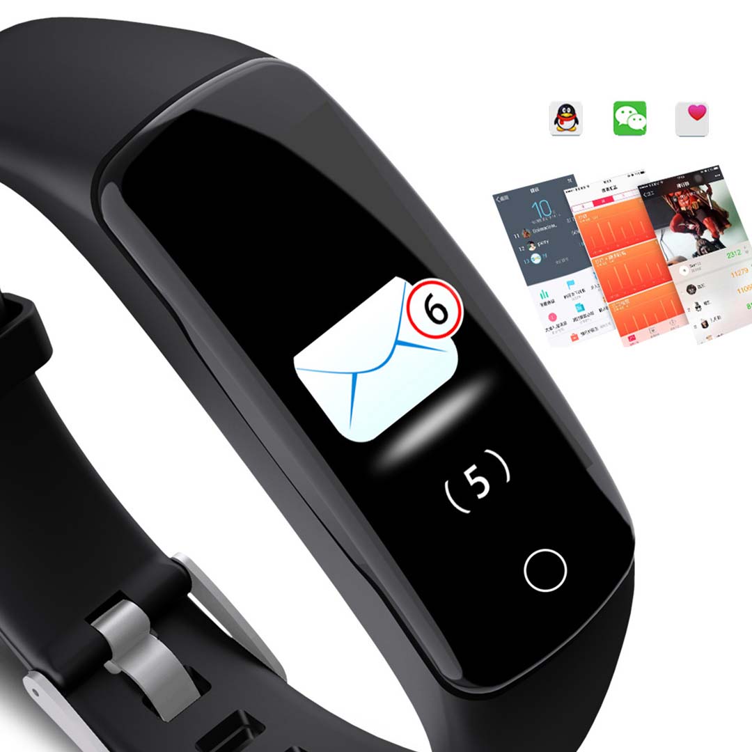 SOGA 2X Sport Monitor Wrist Touch Fitness Tracker Smart Watch Blue
