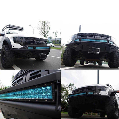 17inch 216W CREE LED Light Bar Spot Flood Light 4x4 Offroad Work Ute Atv 12v 24v