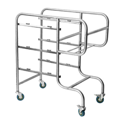 🍽 SOGA 3-Tier Food Trolley with 5 Buckets – Set of 2 🍽 🛒 Sturdy & Spacious | Easy Assembly | Heavy-Duty Wheels | Versatile Use