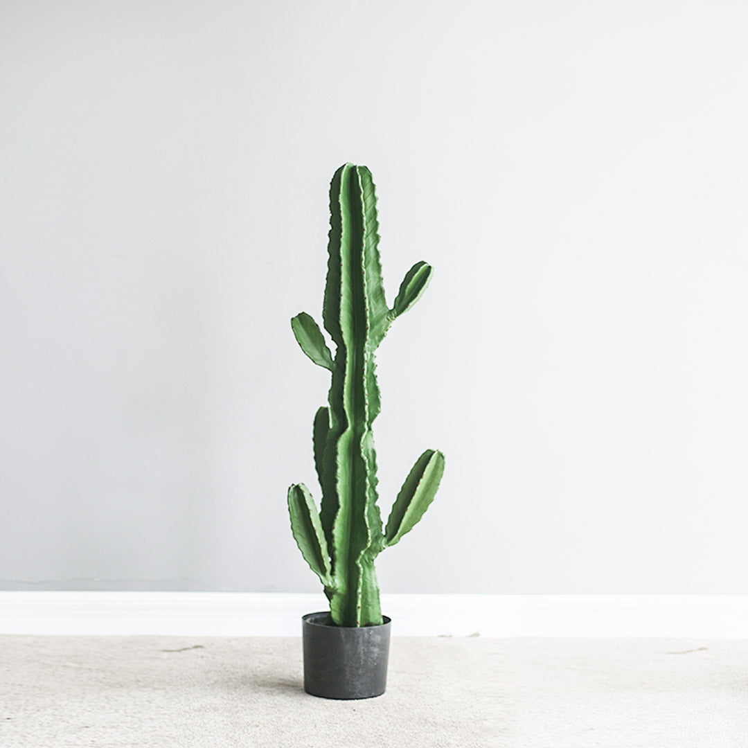 SOGA 105cm Green Artificial Indoor Cactus Tree Fake Plant Simulation Decorative 6 Heads