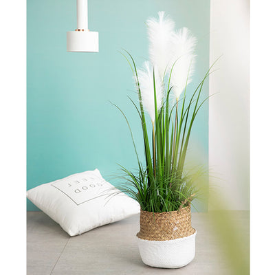 SOGA 2X 120cm Green Artificial Indoor Potted Reed Grass Tree Fake Plant Simulation Decorative