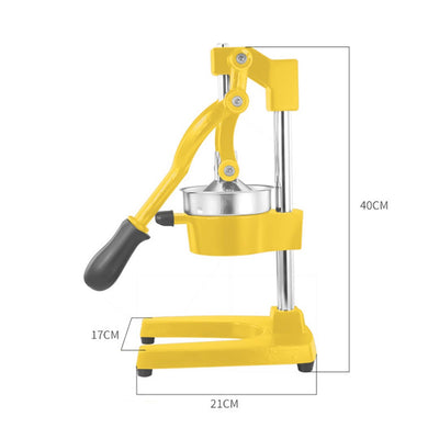 SOGA 2X Commercial Manual Juicer Hand Press Juice Extractor Squeezer Orange Citrus Yellow