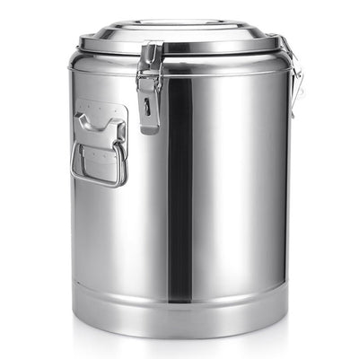 SOGA 2X 35L Stainless Steel Insulated Stock Pot Dispenser Hot & Cold Beverage Container