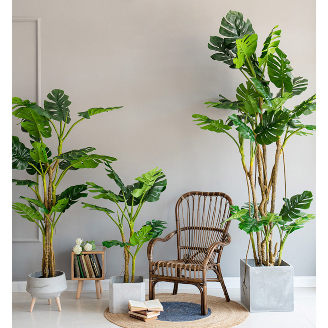 SOGA 160cm Green Artificial Indoor Turtle Back Tree Fake Fern Plant Decorative