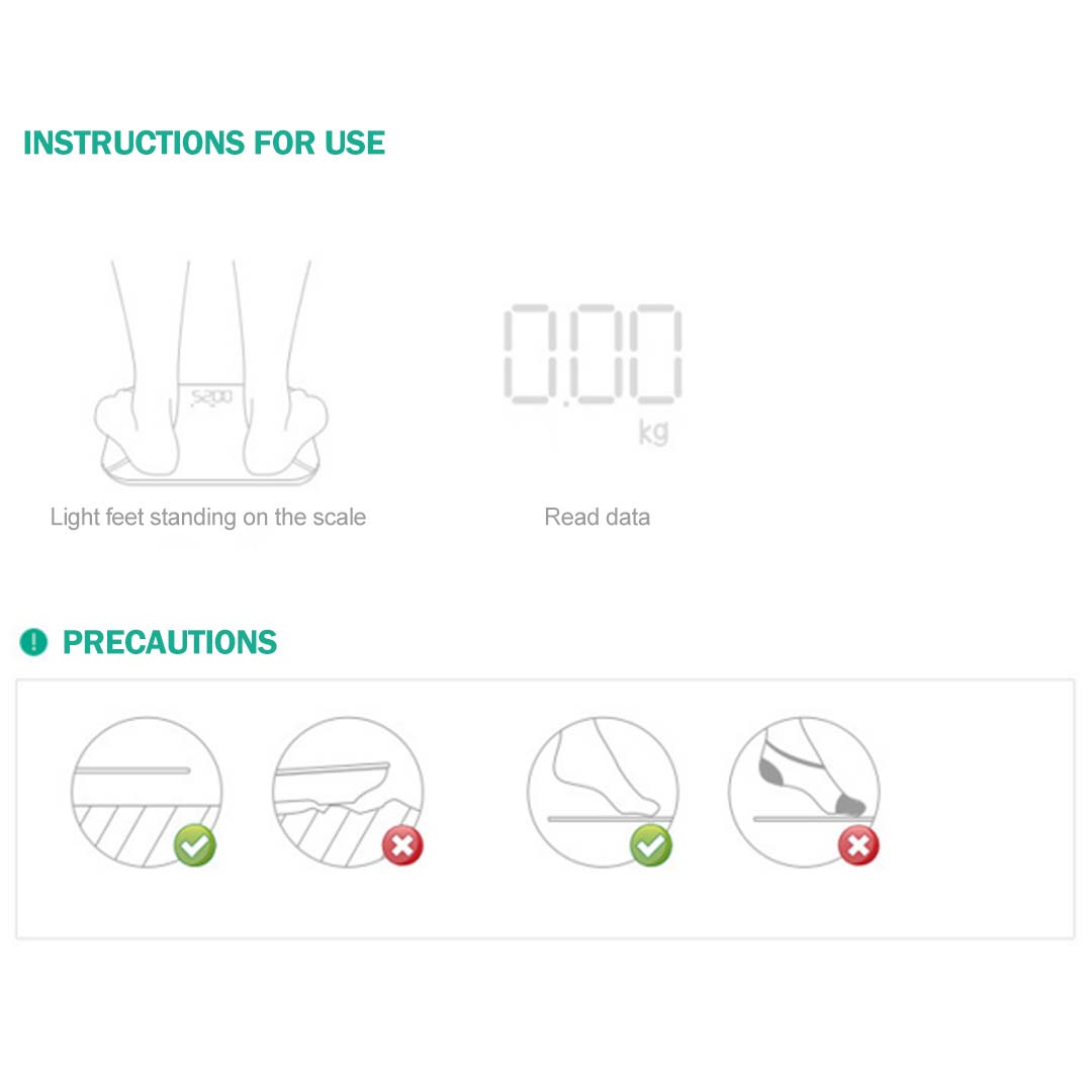 SOGA Wireless Digital Body Fat LCD Bathroom Weighing Scale Electronic Weight Tracker Black