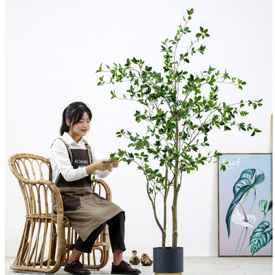 SOGA 2X 150cm Green Artificial Indoor Watercress Tree Fake Plant Simulation Decorative
