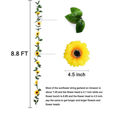Artificial Sunflower Vine