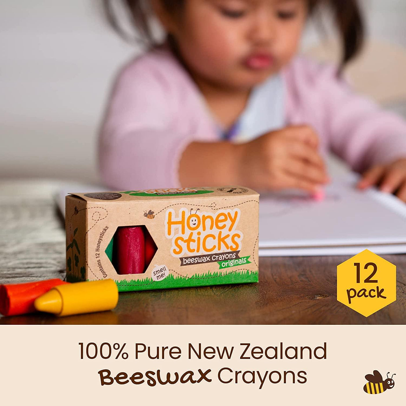 Natural Beeswax Crayons 