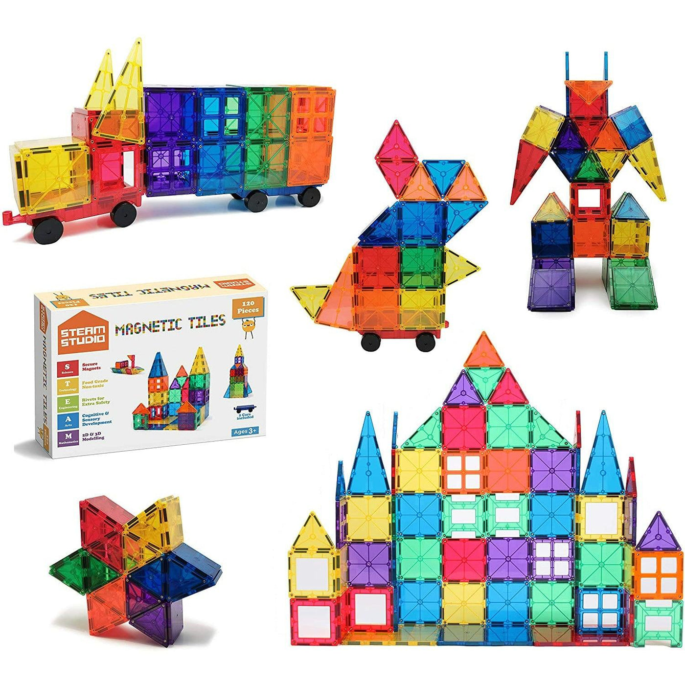 Kid's Magnetic Tiles 