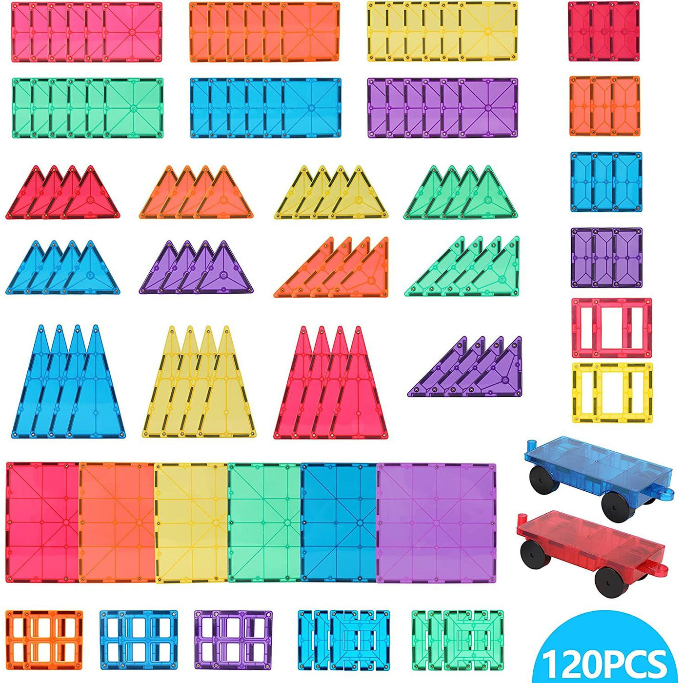 Kid's Magnetic Tiles 