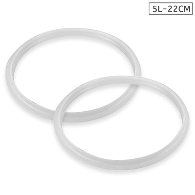 2X 5L Silicone Pressure Cooker Rubber Seal Ring Replacement Spare Parts