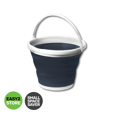 Collapsible 10L Bucket Space Saver Laundry Cleaning